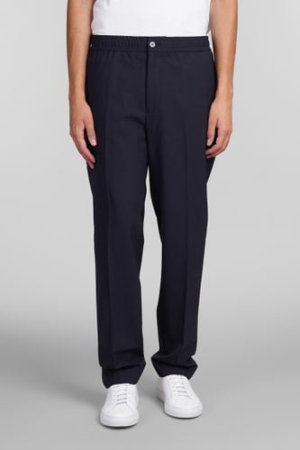 Theory Pants In Blue Wool - Theory - Modalova