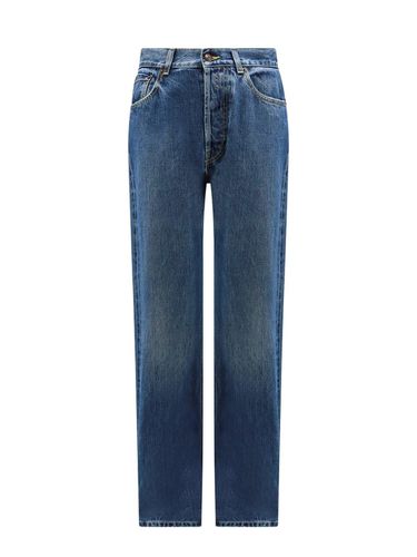 Logo Patch Straight Leg Jeans - Alexander McQueen - Modalova