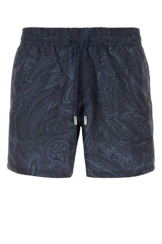 Printed Polyester Swimming Shorts - Etro - Modalova