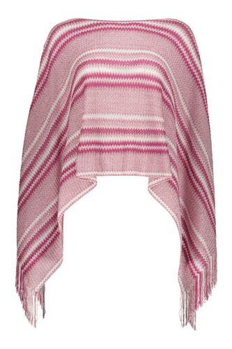 Missoni Fringed Knit Poncho - Missoni - Modalova