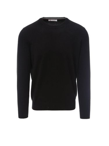 Crewneck Knitted Sweater - Brunello Cucinelli - Modalova