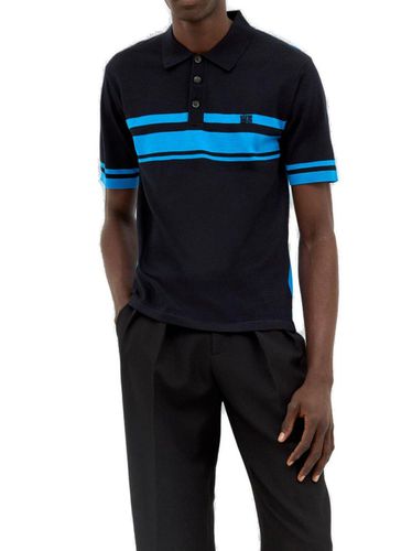 Dawn Logo Embroidered Polo Shirt - Wales Bonner - Modalova