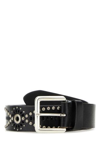 Leather Titan Belt - Golden Goose - Modalova