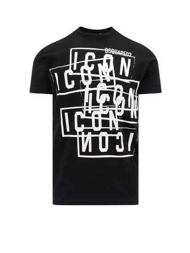 Icon Stamps Cotton T-shirt - Dsquared2 - Modalova