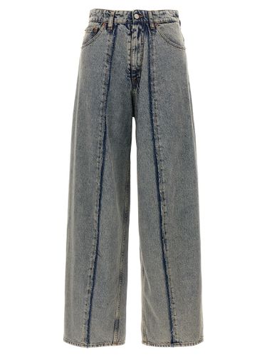 MM6 Maison Margiela Wide Leg Jeans - MM6 Maison Margiela - Modalova