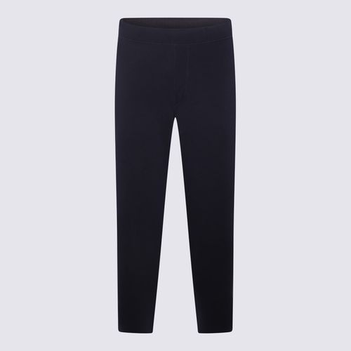 Navy Cotton Cashmere And Silk Blend Pants - Brioni - Modalova