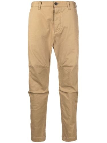 Dsquared2 Beige Cotton Trousers - Dsquared2 - Modalova