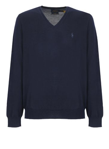 Polo Pony Embroidered Knitted Jumper - Ralph Lauren - Modalova