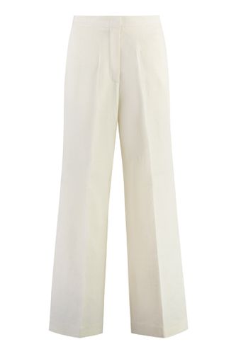 High-waist Wide-leg Trousers - Fabiana Filippi - Modalova