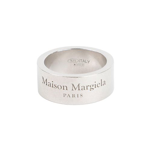 Maison Margiela Logo Engraved Ring - Maison Margiela - Modalova