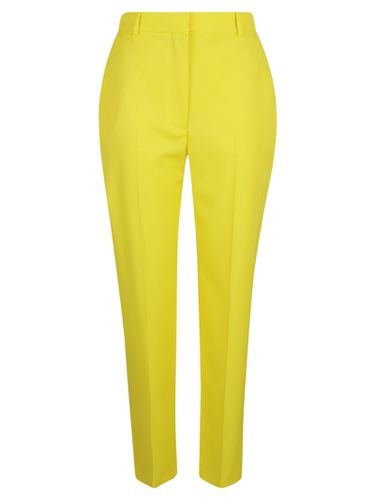 High Waist Logo Trousers - Alexander McQueen - Modalova