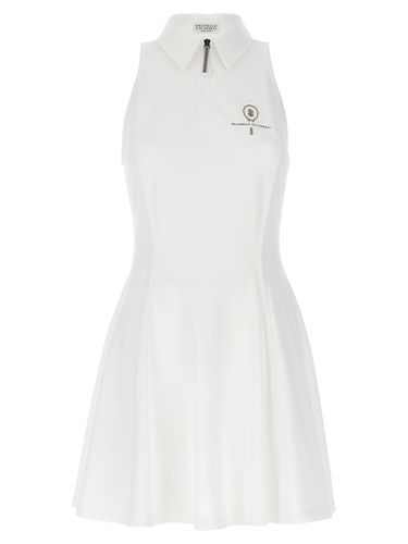 Logo Embroidery Dress - Brunello Cucinelli - Modalova