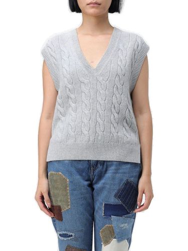 Cable Knit Sleeveless Vest - Polo Ralph Lauren - Modalova