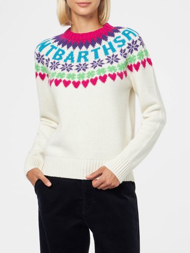 Woman Sweater New Queen With Fair Isle Jacquard - MC2 Saint Barth - Modalova