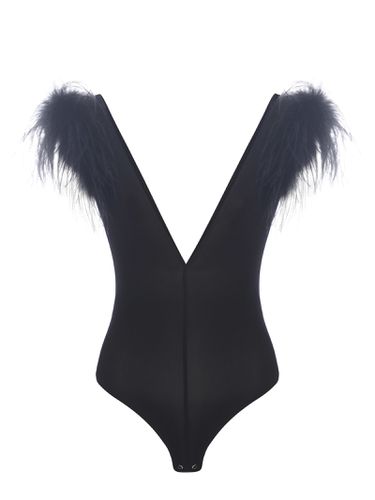 Bodysuit buttafuoco With Feathers - Pinko - Modalova