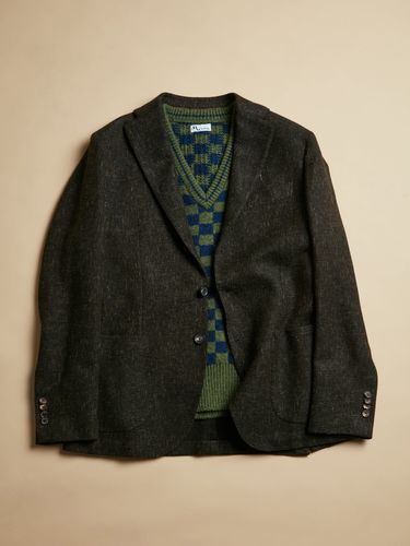 Aanzio Green Blazer With Pockets - doppiaa - Modalova