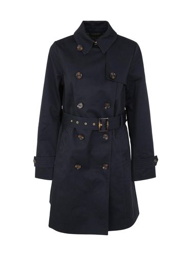 Short Greta Showerproof Trench Coat - Barbour - Modalova