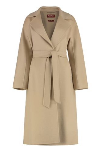 Cles Single-breasted Wool Coat - Max Mara Studio - Modalova