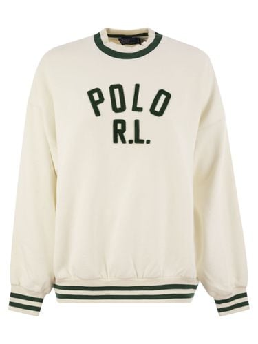 Cotton Blend Sweatshirt With Logo - Polo Ralph Lauren - Modalova