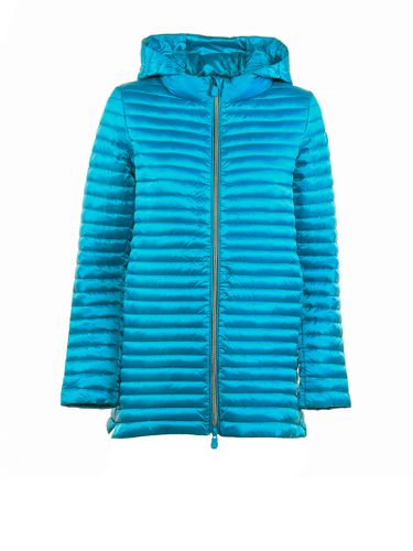 Quilted Down Jacket With Detachable Hood - Save the Duck - Modalova