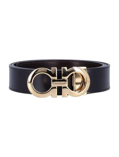 Ferragamo Gancini Buckle Belt - Ferragamo - Modalova