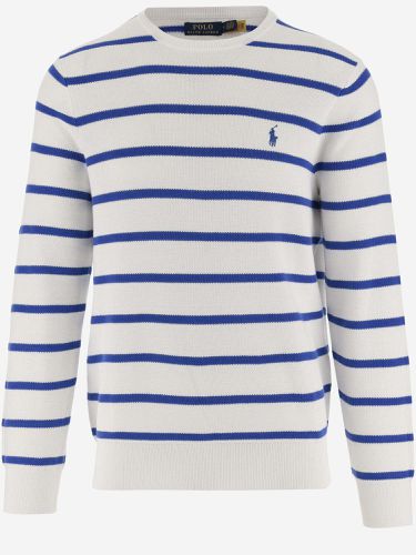 Embroidered Cotton Sweater - Ralph Lauren - Modalova