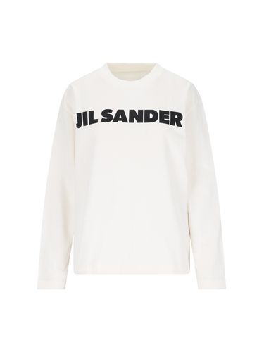 Jil Sander Logo T-shirt - Jil Sander - Modalova