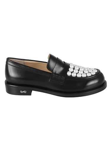 Sirene Bicolour Pearl Loafers - Mach & Mach - Modalova