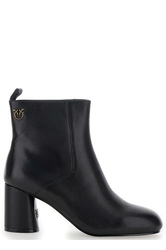 Cindy 12 - Ankle Boot Calf Leather Black - Pinko - Modalova