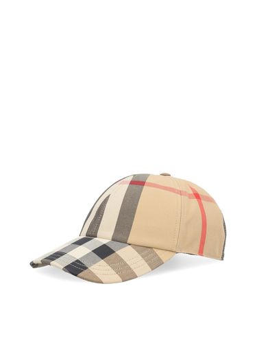 Burberry Checked Baseball Cap - Burberry - Modalova