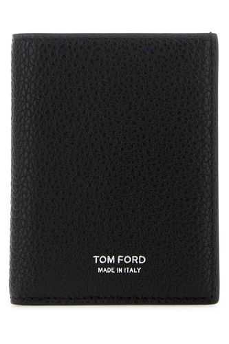 Tom Ford Black Leather Wallet - Tom Ford - Modalova