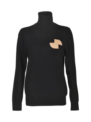 Patou High Neck Logo Sweater - Patou - Modalova