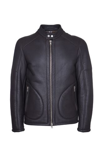 DFour Buttoned Neck Zip Jacket - DFour - Modalova