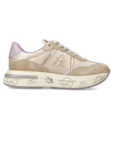 Premiata Beige Cassie Sneakers - Premiata - Modalova