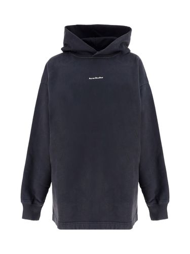 Acne Studios Logo Printed Hoodie - Acne Studios - Modalova