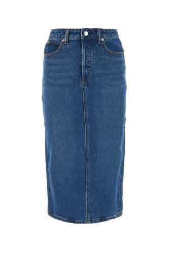 Alexander Wang Stretch Denim Skirt - Alexander Wang - Modalova