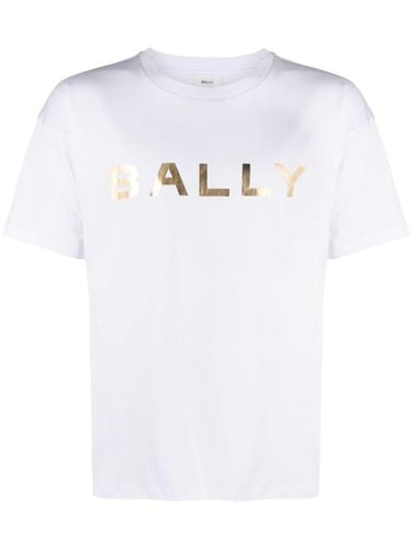 Bally Logo Printed Crewneck T-shirt - Bally - Modalova