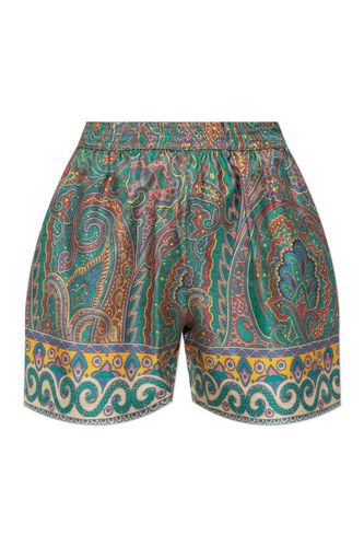 Paisley Printed Elasticated Waistband Shorts - Etro - Modalova