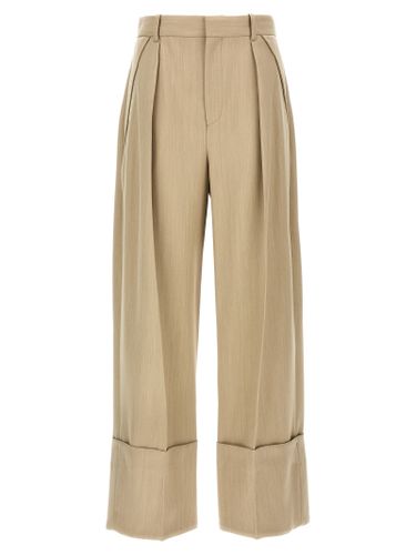 Victoria Beckham Maxi Turn-up Pants - Victoria Beckham - Modalova