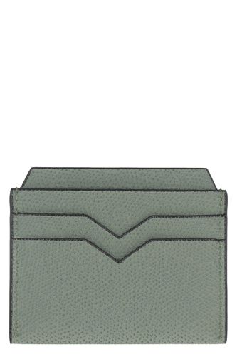 Valextra Leather Card Holder - Valextra - Modalova