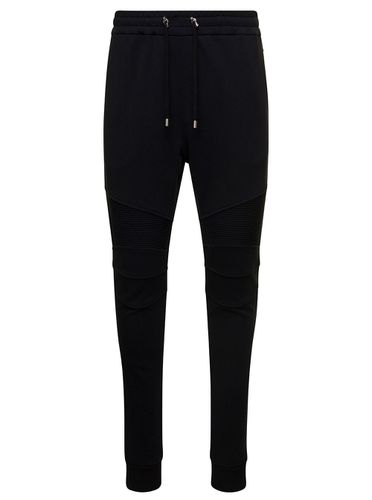 Joggers With Drawstring In Cotton Man - Balmain - Modalova