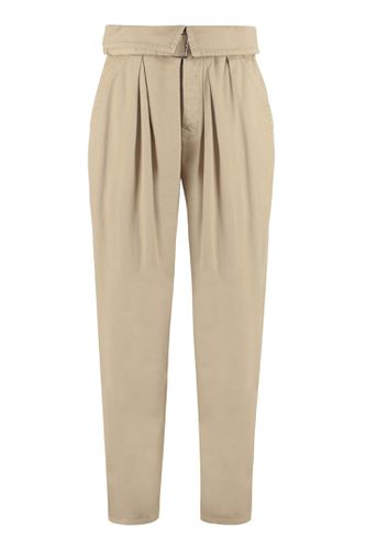 Ingaggio High-rise Cotton Trousers - Pinko - Modalova