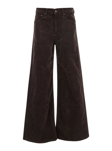 Ditcher Five Pockets Jeans With Wide Leg In Corduroy Woman - Mother - Modalova