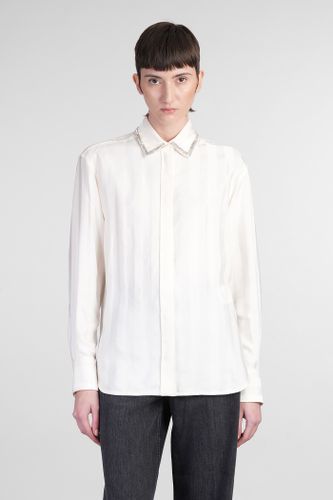 Marysole Shirt In Beige Viscose - Golden Goose - Modalova