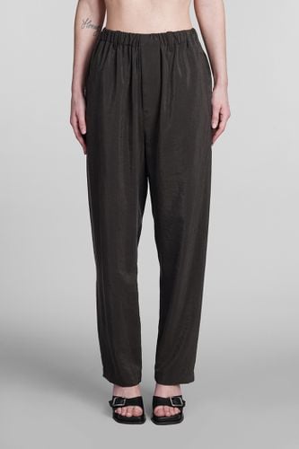 Lemaire Pants In Brown Silk - Lemaire - Modalova