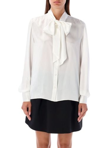 Alessandra Rich Bow Shirt - Alessandra Rich - Modalova