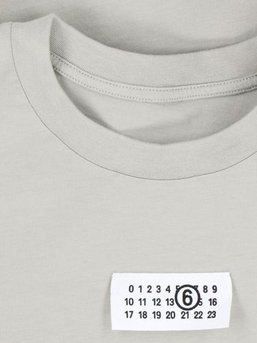 MM6 Maison Margiela Logo T-shirt - MM6 Maison Margiela - Modalova