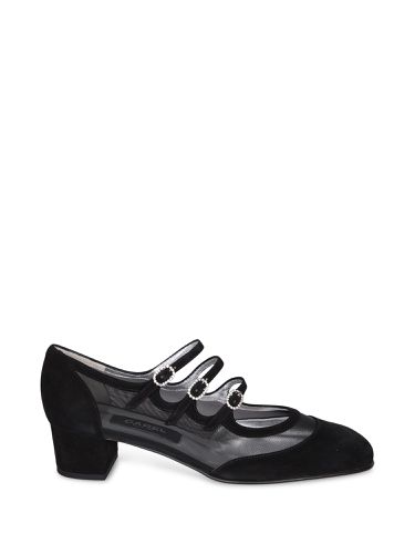 Carel Mary Jane Suede Black Shoes - Carel - Modalova