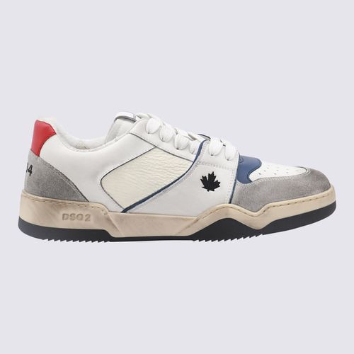 Dsquared2 White Leather Sneakers - Dsquared2 - Modalova