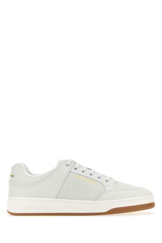 White Leather Sl/16 Sneakers - Saint Laurent - Modalova